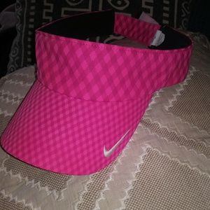 Pink Nike womens golf sun vizor